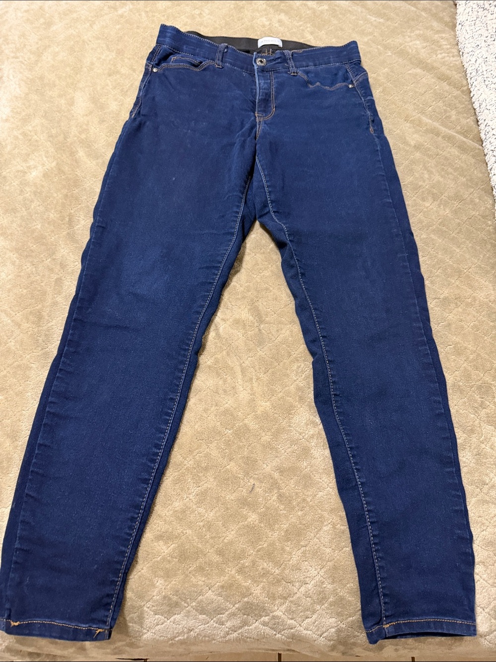Angels Women's Navy Skinny Jeans